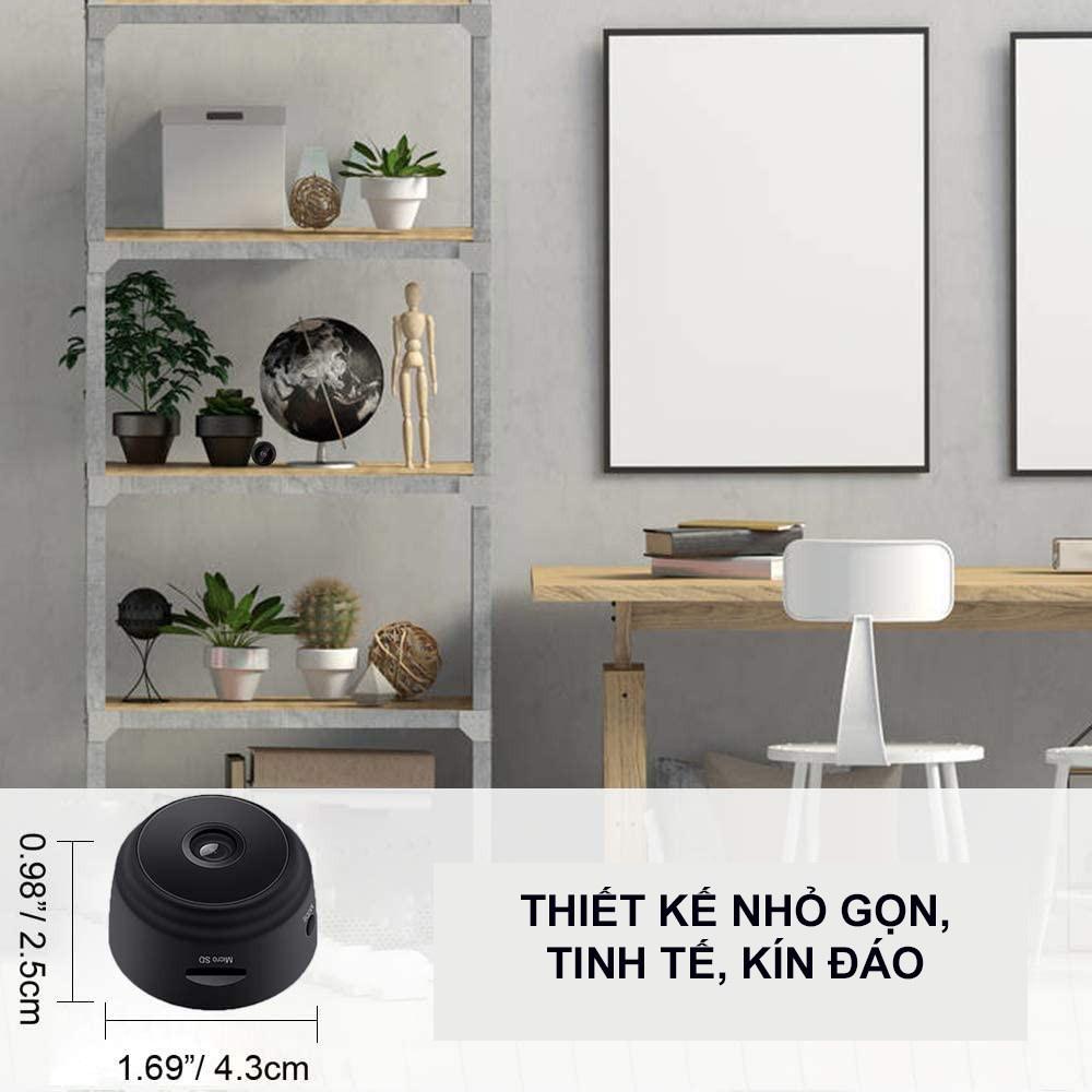 Dùng Pin, Quan Sát Từ Xa Camera giám sát kết nối internet A9/A9s HD Wifi Không dây tích hợp hồng ngoại, quan sát từ xa