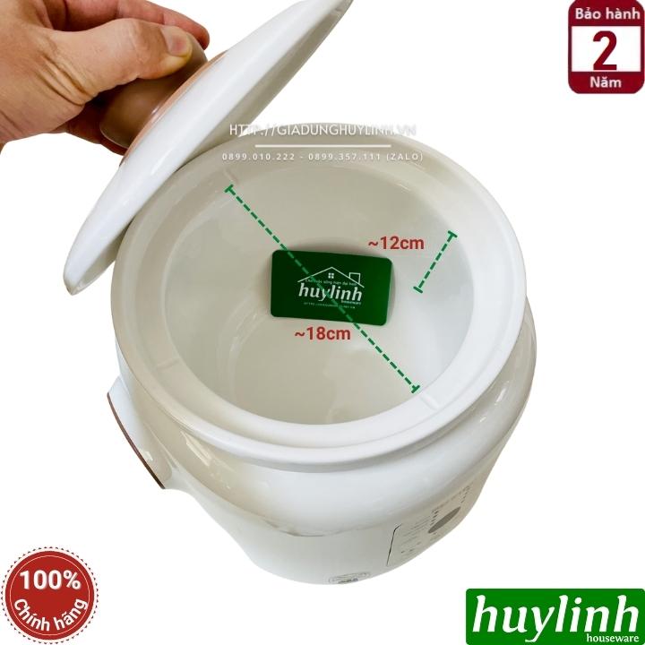 Nồi nấu cháo chậm điện tử Bennix BN-30SLC - Dung tích 3 lít - 8 chức năng - 3 tốc độ nấu - Hàng chính hãng