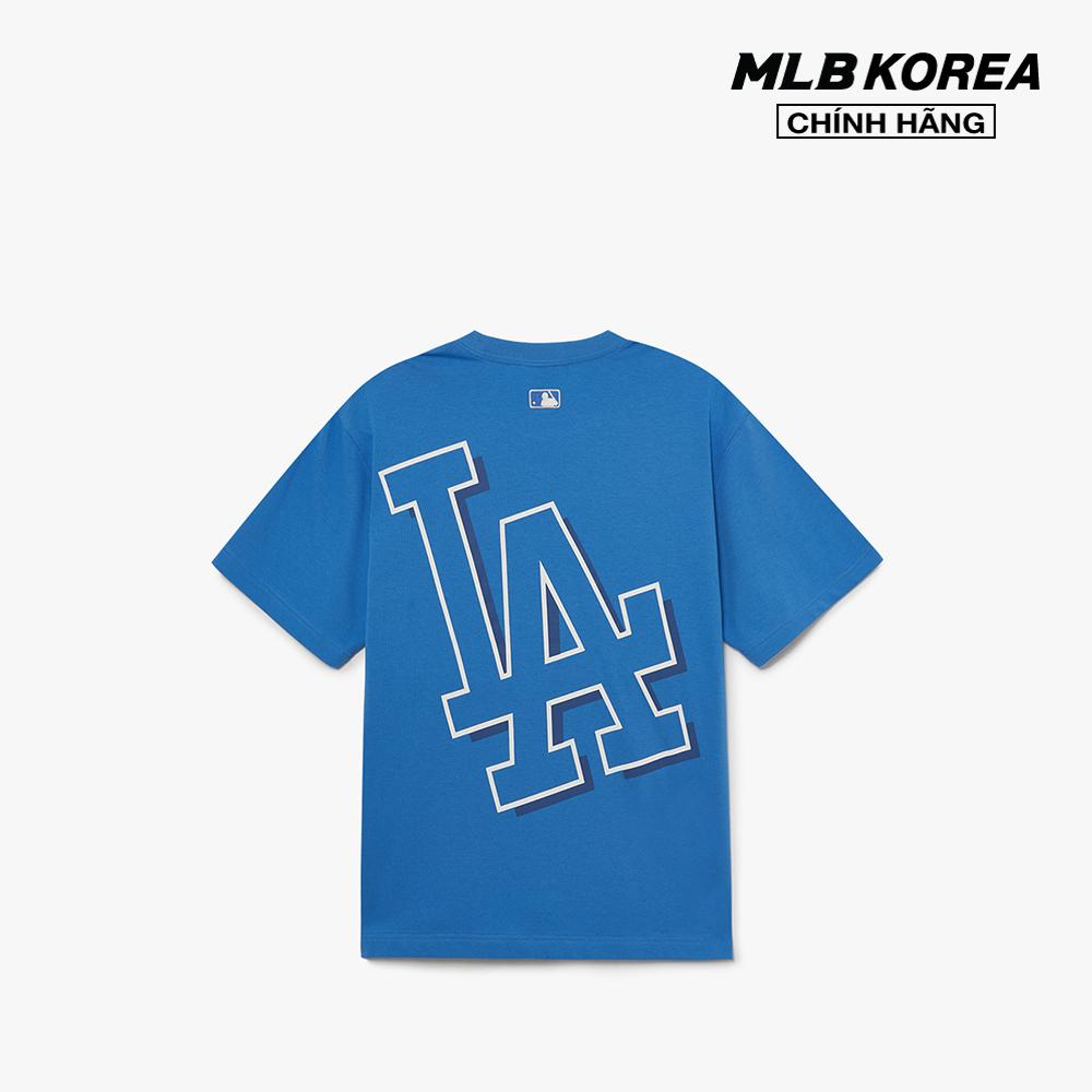 MLB - Áo thun unisex cổ tròn tay ngắn Basic Mega Logo Overfit 3ATSB0433