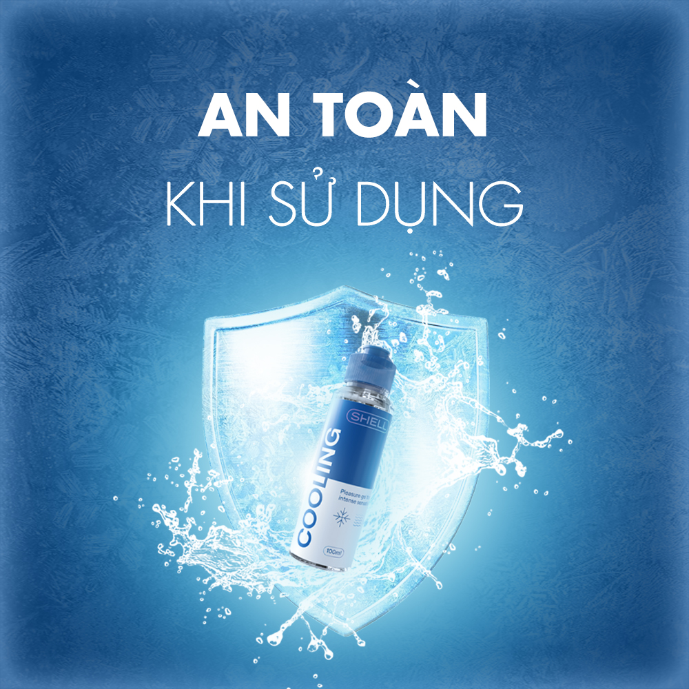 Gel bôi trơn mát lạnh - Shell Cooling - Chai 100ml