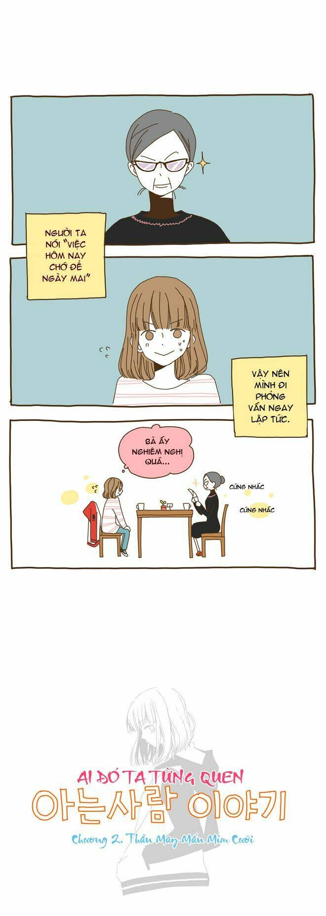 ai đó ta từng quen chapter 2 1