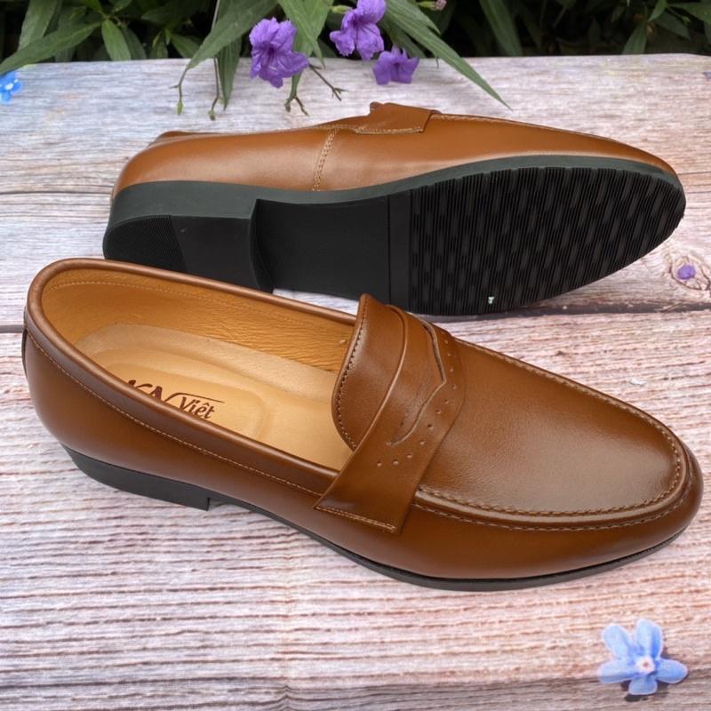 Giày lười nam giày mọi nam da bò cao cấp size 38-43