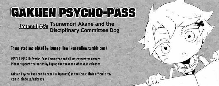 gakuen psycho-pass chapter 3 1
