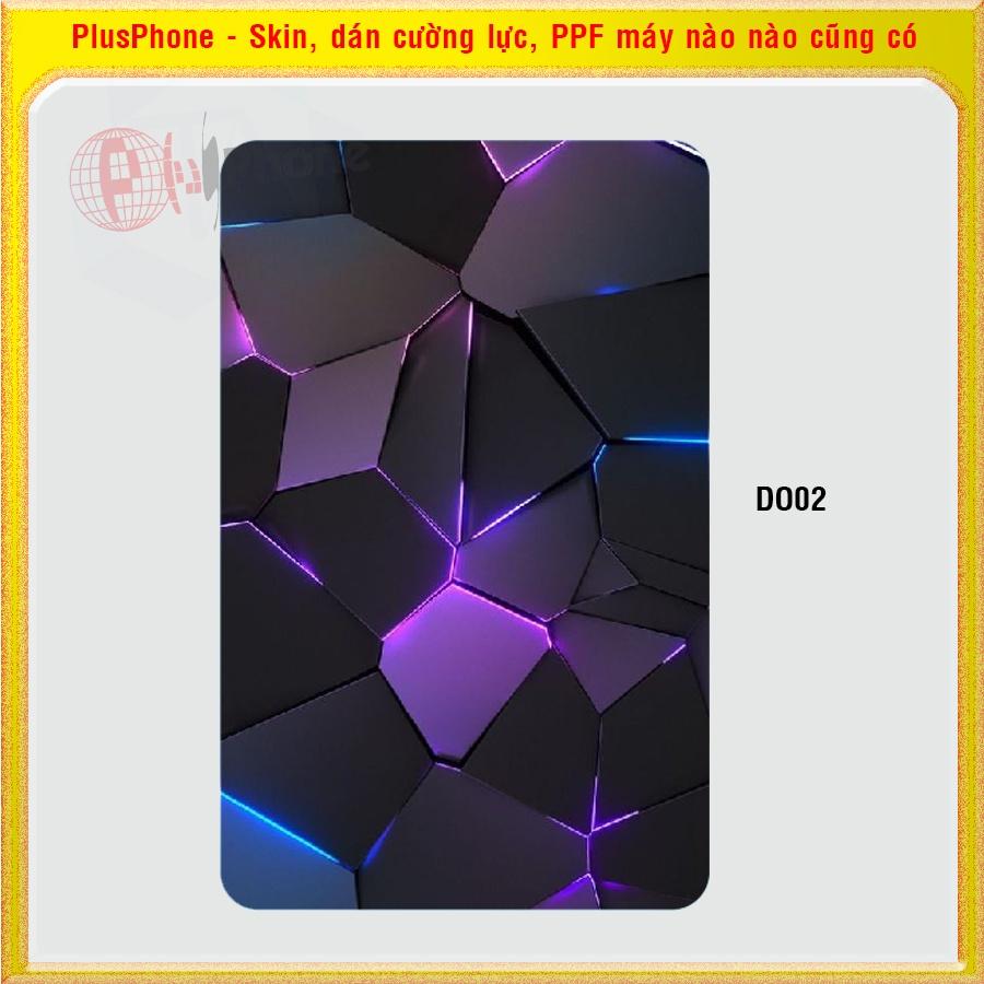 Dán Skin cho mặt sau iPad Mini 6 2021 8.3 inch nhiều mẫu hot, độc lạ