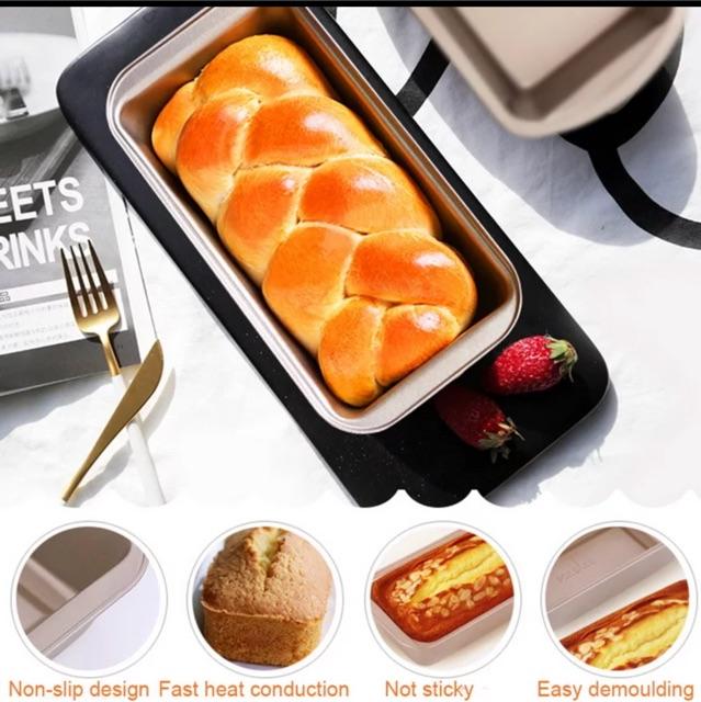 Khuôn loaf chữ nhật chống dính làm bánh mỳ