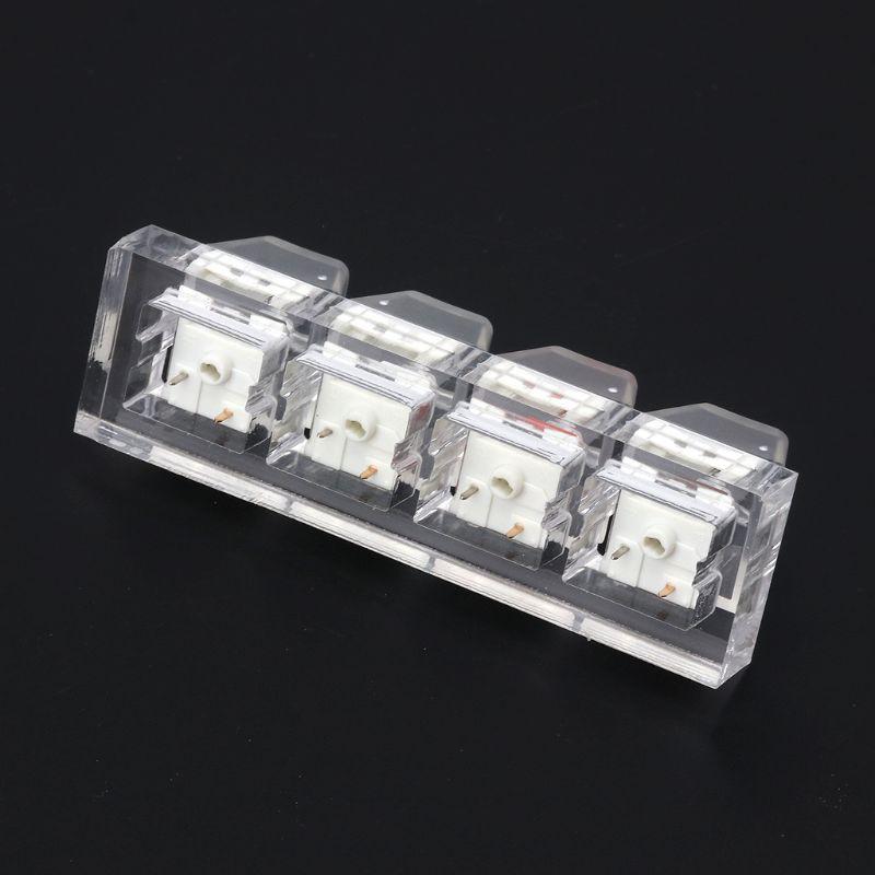 Bộ 4 công tắc cơ kèm hộp đựng trong suốt chuyên dụng cho bàn phím máy tính
