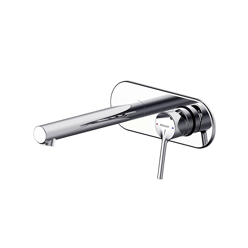 Vòi chậu âm tường cao cấp Bravat P8172217CP-ENG