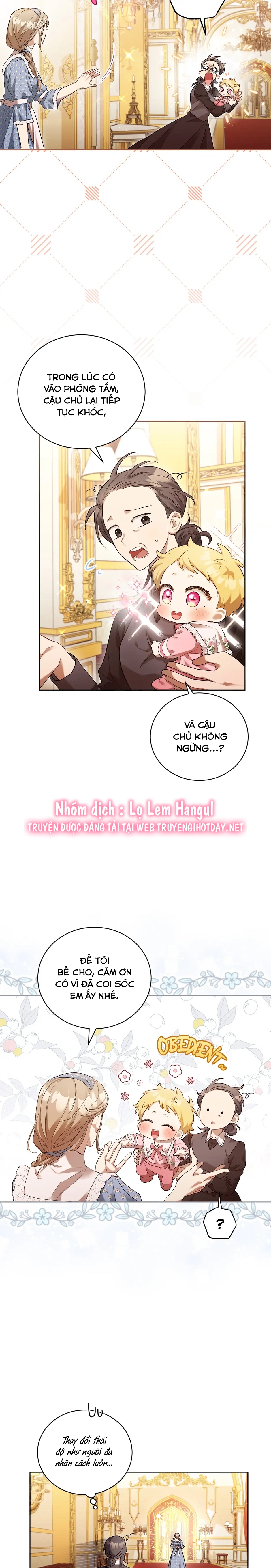 nhật ký chăm sóc đứa trẻ của nhân vật phản diện chapter 4 14