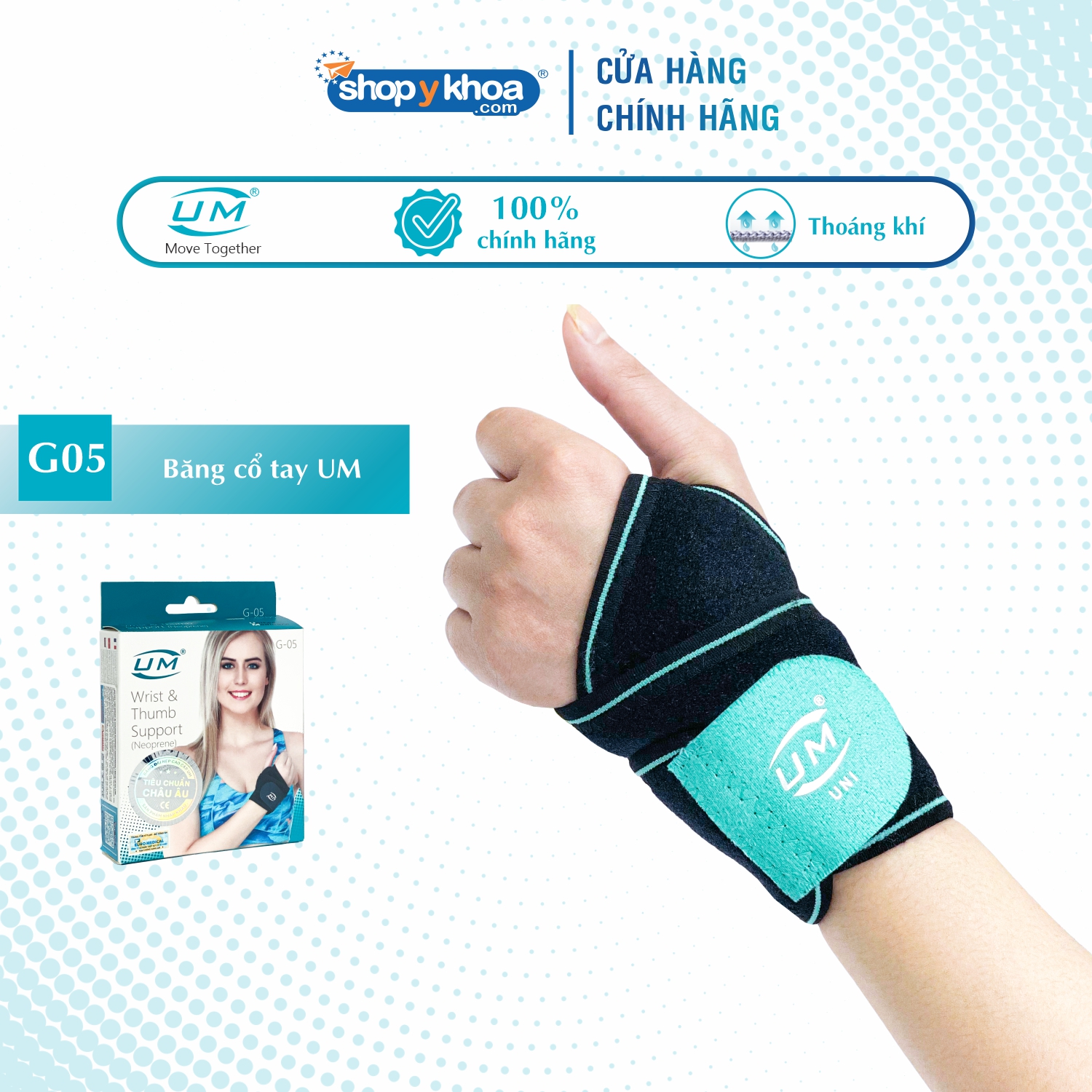 Băng Cổ Tay United Medicare G05 - Uni