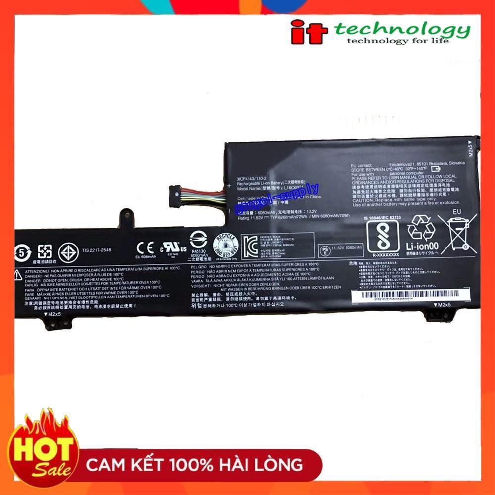 Pin battery Dùng Cho Lenovo Yoga 720 720-15 720-15Ikb L16C6PC1 L16M6PC1 3ICP4/43/110-2 5B10M53745 L16L6PC1