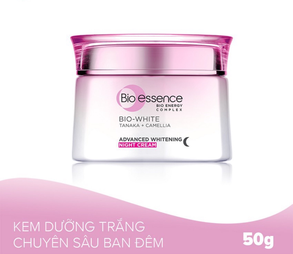 Bộ Dưỡng Trắng Chuyên Sâu Bio-Essence Bio White Advanced Whitening: Sữa rửa mặt 100ml, kem dưỡng da ban đêm 50g, Nước cân bằng dưỡng trắng da 100ml +Tặng kèm 1 mặt nạ Bio-essence