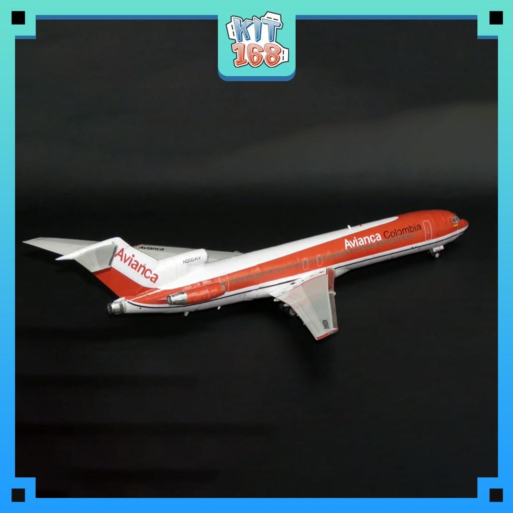Mô hình giấy Máy bay Avianca Boeing 727-200