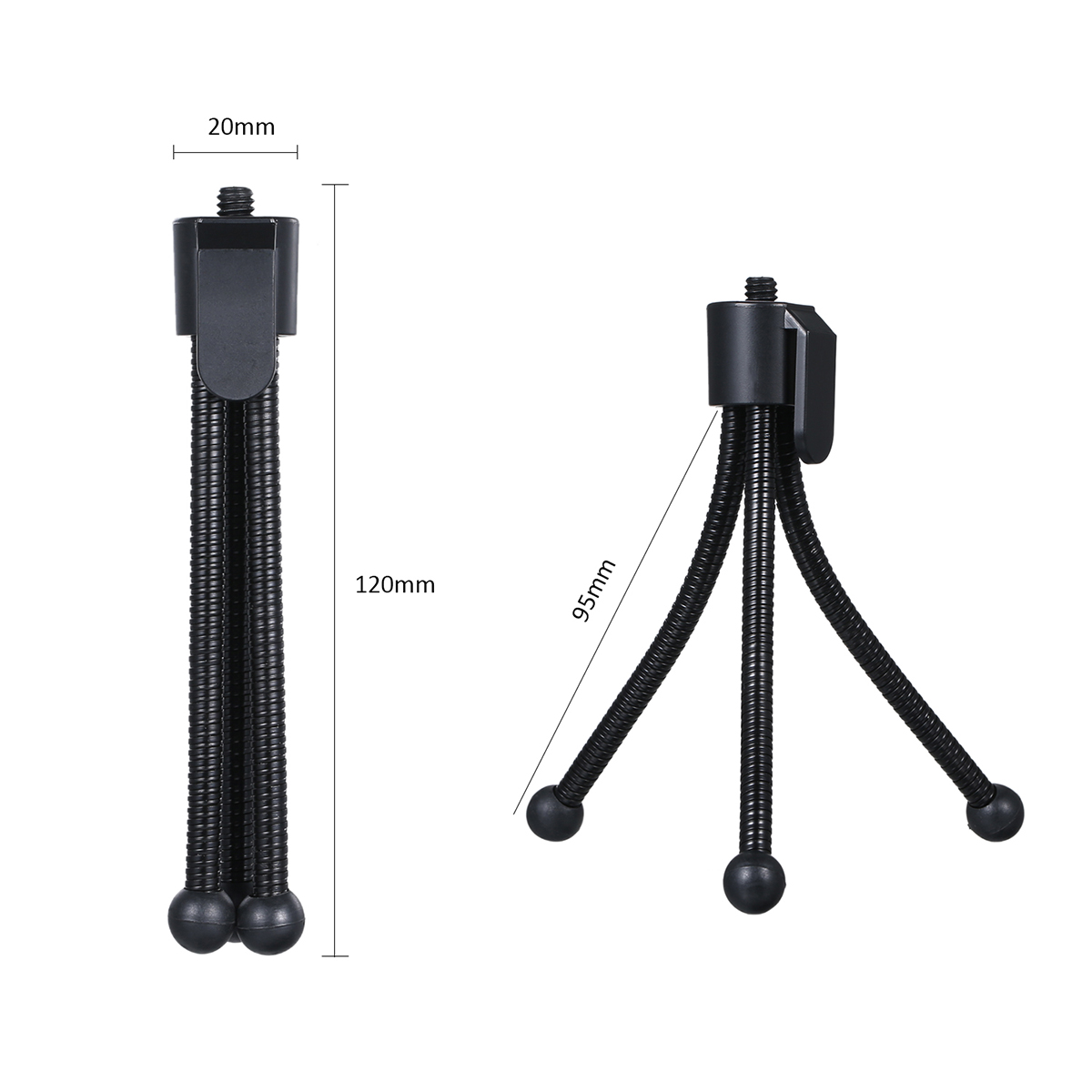 Chân Đế Máy Tính Để Bàn Mini Có Lỗ Vặn 1/4 Inch