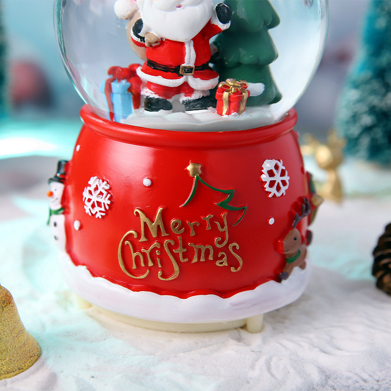 Quả cầu tuyết ông già noel