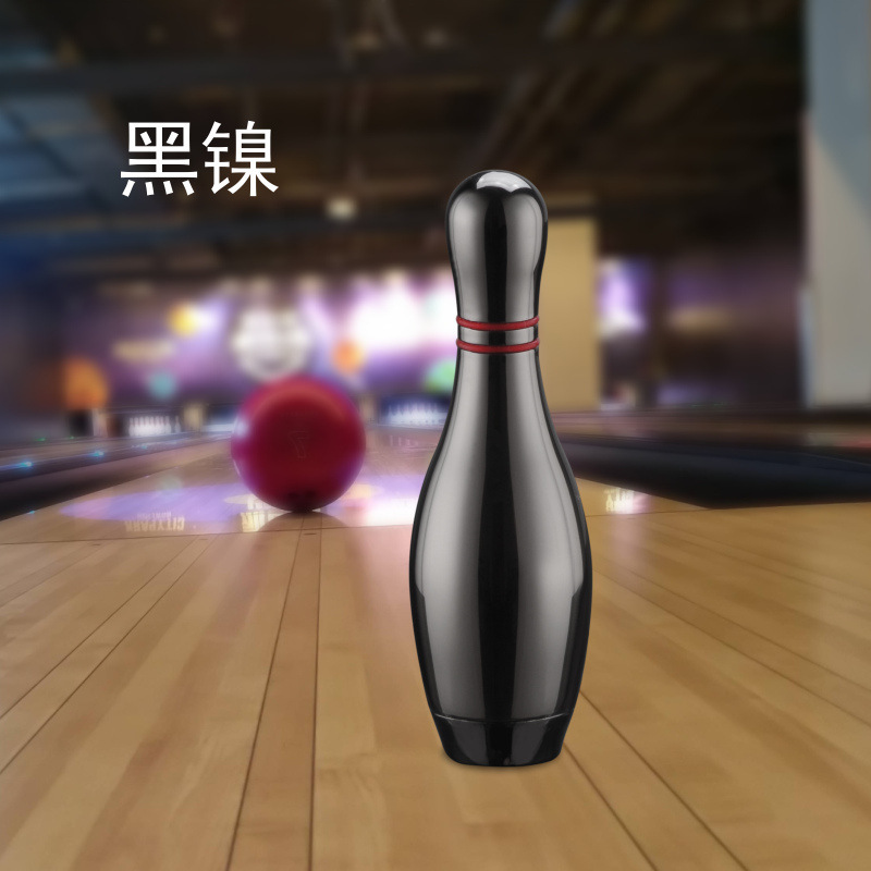 Hột quẹt bật lửa gas đá hình chai Bowling (xài gas)