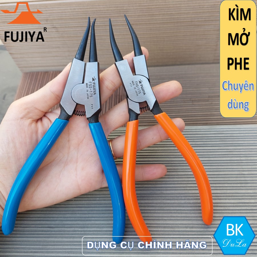 [Hàng Nhập Nhật] Kìm mở phe- Kềm mở phanh trong 175mm Fujiya FHS-175