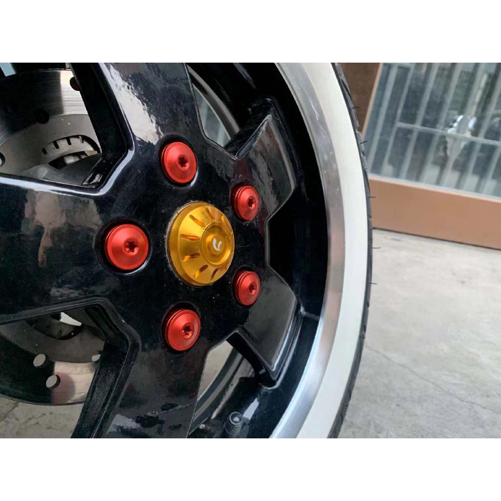 Bộ nắp đậy trục bánh xe chất liệu nhôm CNC cho xe máy Piaggio Vespa GTS GTV 250 300 LX S125 SPRINT Primavera