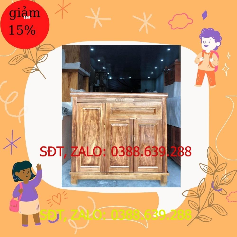 Tủ để giầy dép & giá giầy gỗ hương xám