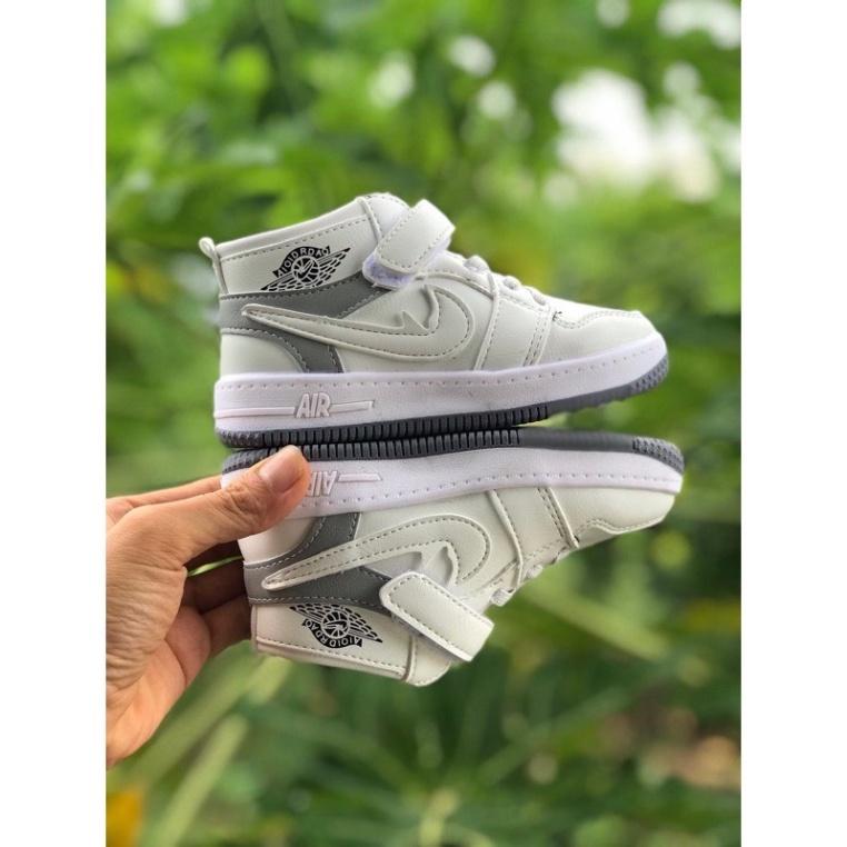 Cho Bé Giày Thể Thao cổ cao Quảng Châu cao cấp cho bé trai bé gái JK68 (Ảnh thật, video)