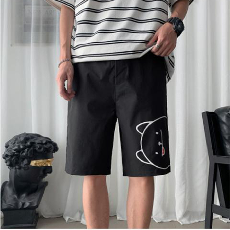 Quần Short Đùi Gấu unisex MONSTERX thể thao basic nam nữ oversize phong cách đường phố Hàn Quốc Ulzzang