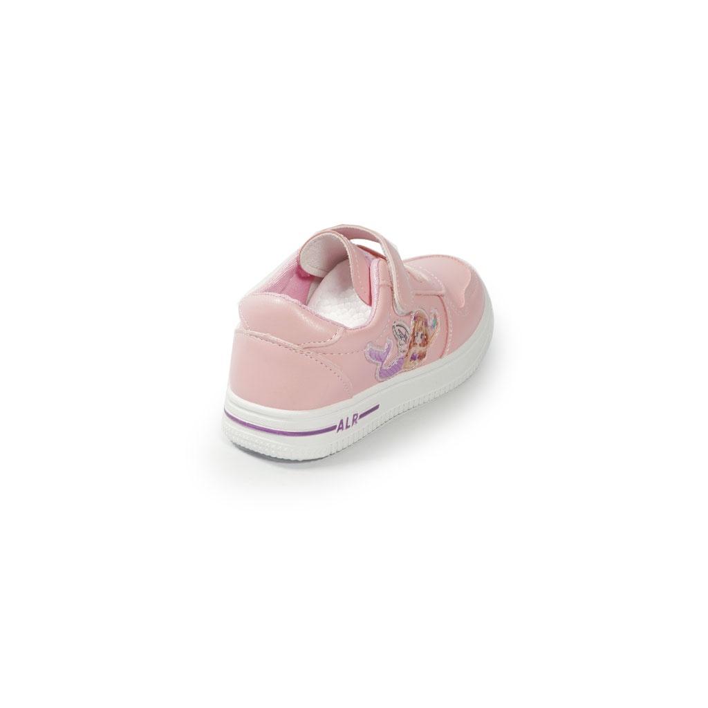 Giày thể thao cho bé gái in hình công chúa mã BTEM469