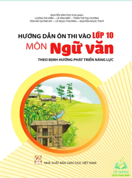Sách - Combo hướng dẫn ôn thi vào lớp 10 môn Toán- văn- Anh (theo định hướng phát triển năng lực)