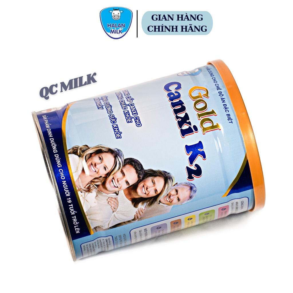 Sữa bột Gold canxi k2 halanmilk 900g - Cung cấp Canxi cho xương chắc khỏe,tăng cường sức khỏe, Halanmilk