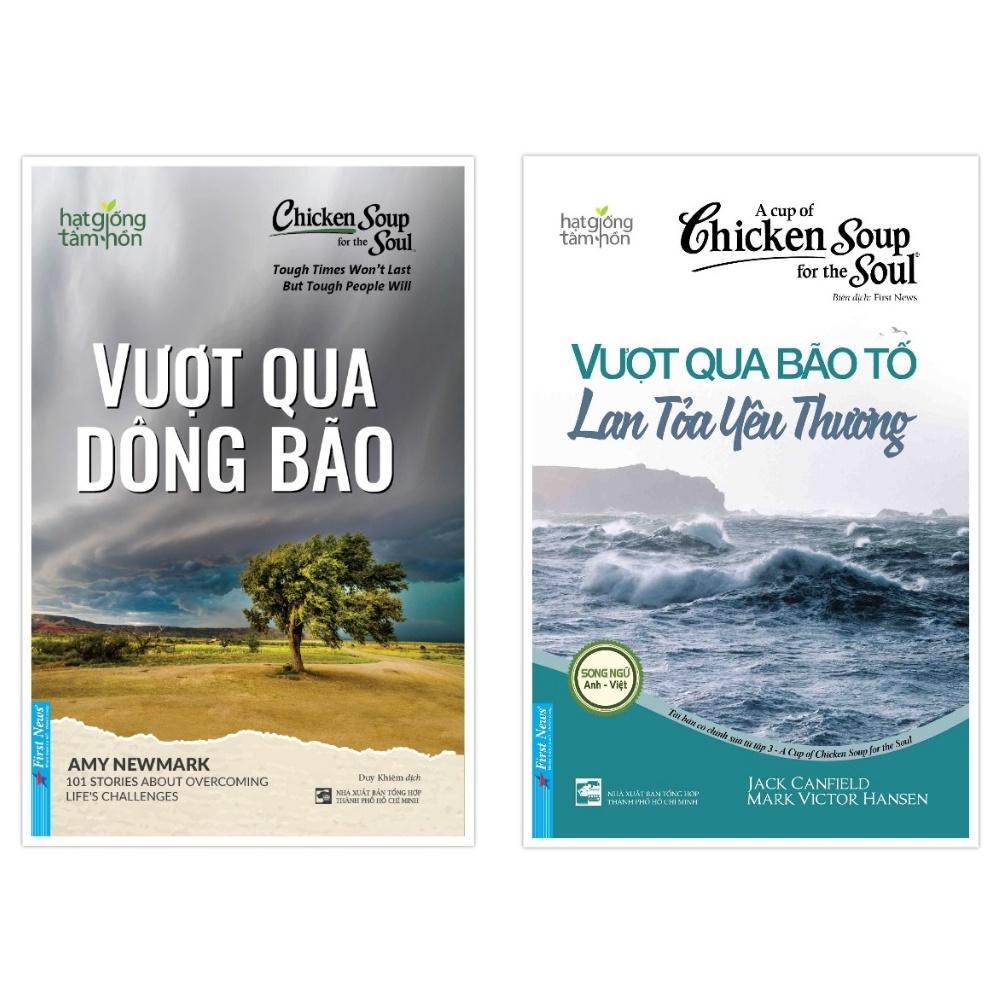 Combo Vượt Qua Dông Bão + Chicken Soup For The Soul 3 - Vượt Qua Bão Tố Lan Tỏa Yêu Thương - Bản Quyền