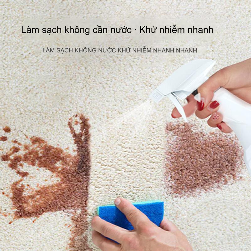 (Trắng) Chai Xịt Tẩy Rửa Vết Bẩn Ghế Sofa Nội Thất Bằng Vải Nỉ Cao Cấp 500ml - Hàng Nhập Khẩu