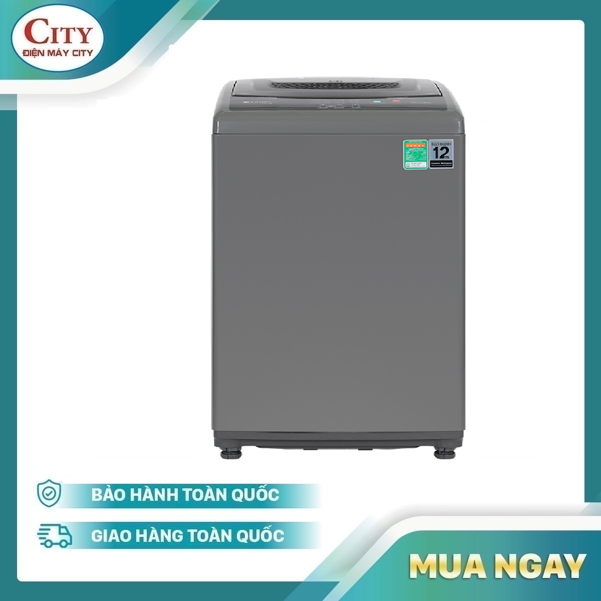 Máy giặt lồng đứng Casper 7.5kg WT-75NG1 -Hàng chính hãng- Giao tại Hà Nội