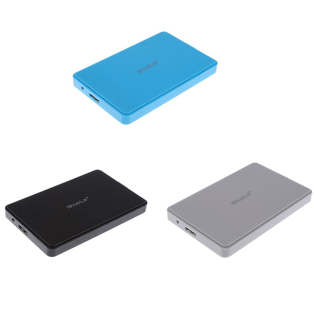 USB 3.0 Micro HDD SATA External Hard Drive Disk Enclosure Case 2.5''SATA SDD