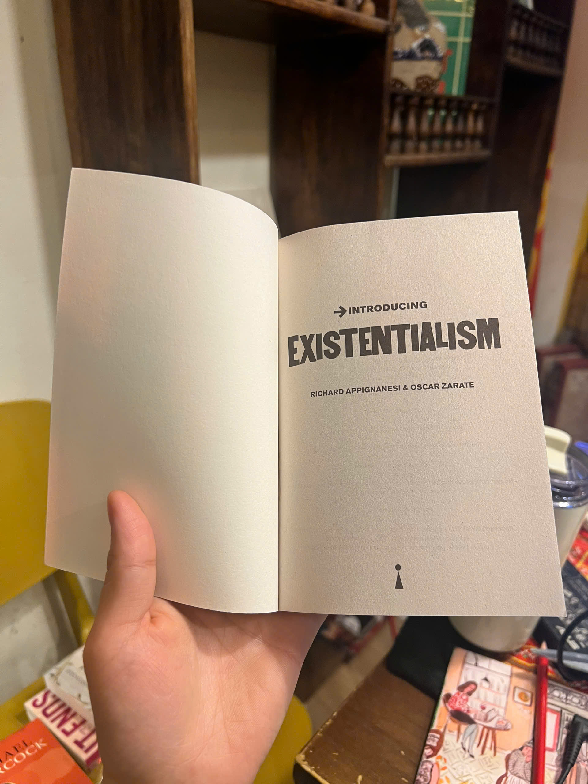 Sách - Introducing Existentialism: A Graphic Guide | Philosophy / History / Triết học / Ngoại văn