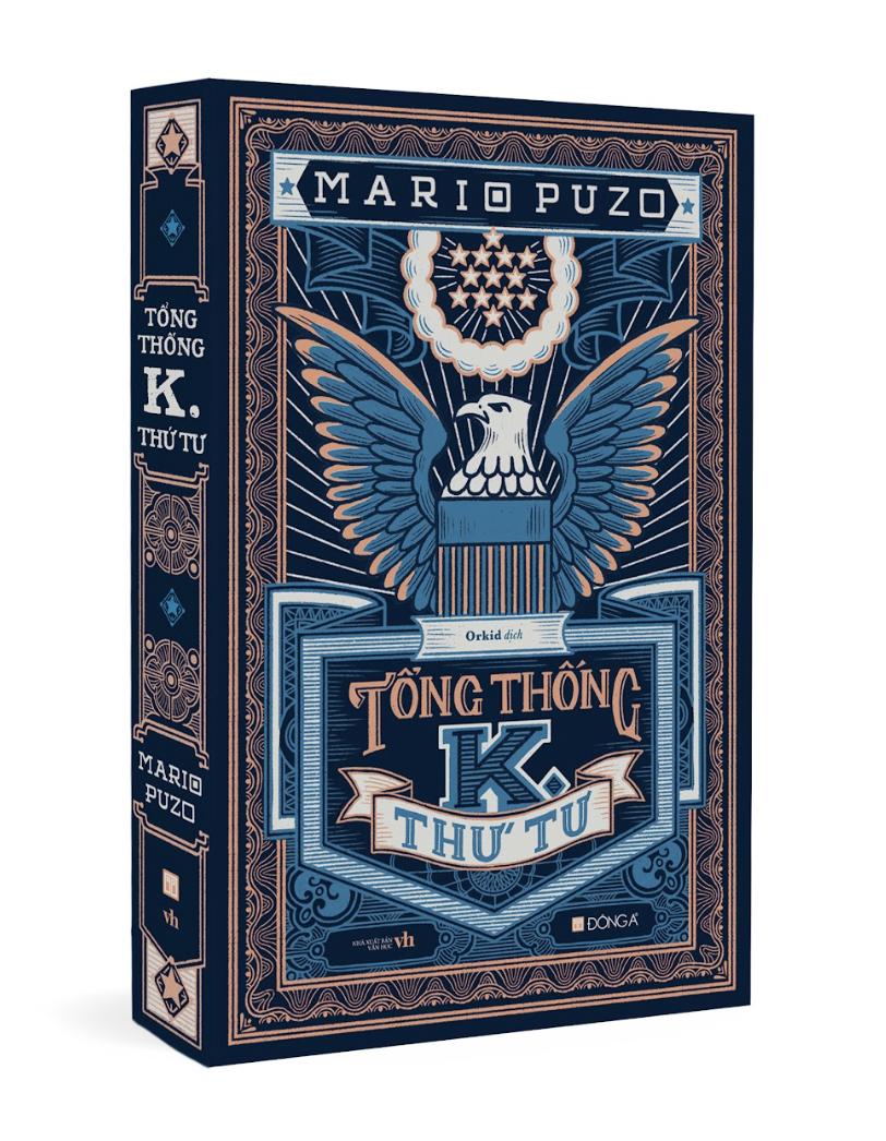 Sách - Mario Puzo Tổng Thống K Thứ Tư Tặng bookmark Vadata