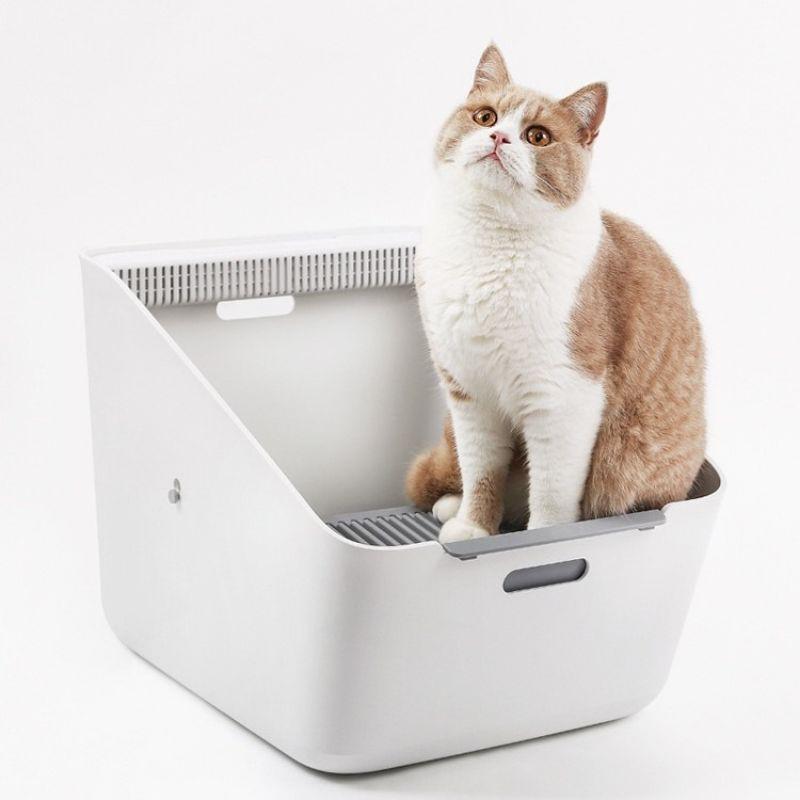 Hộp Khay Vệ Sinh Khử Mùi - Petkit Pura Cat Litter Box cho thú cưng