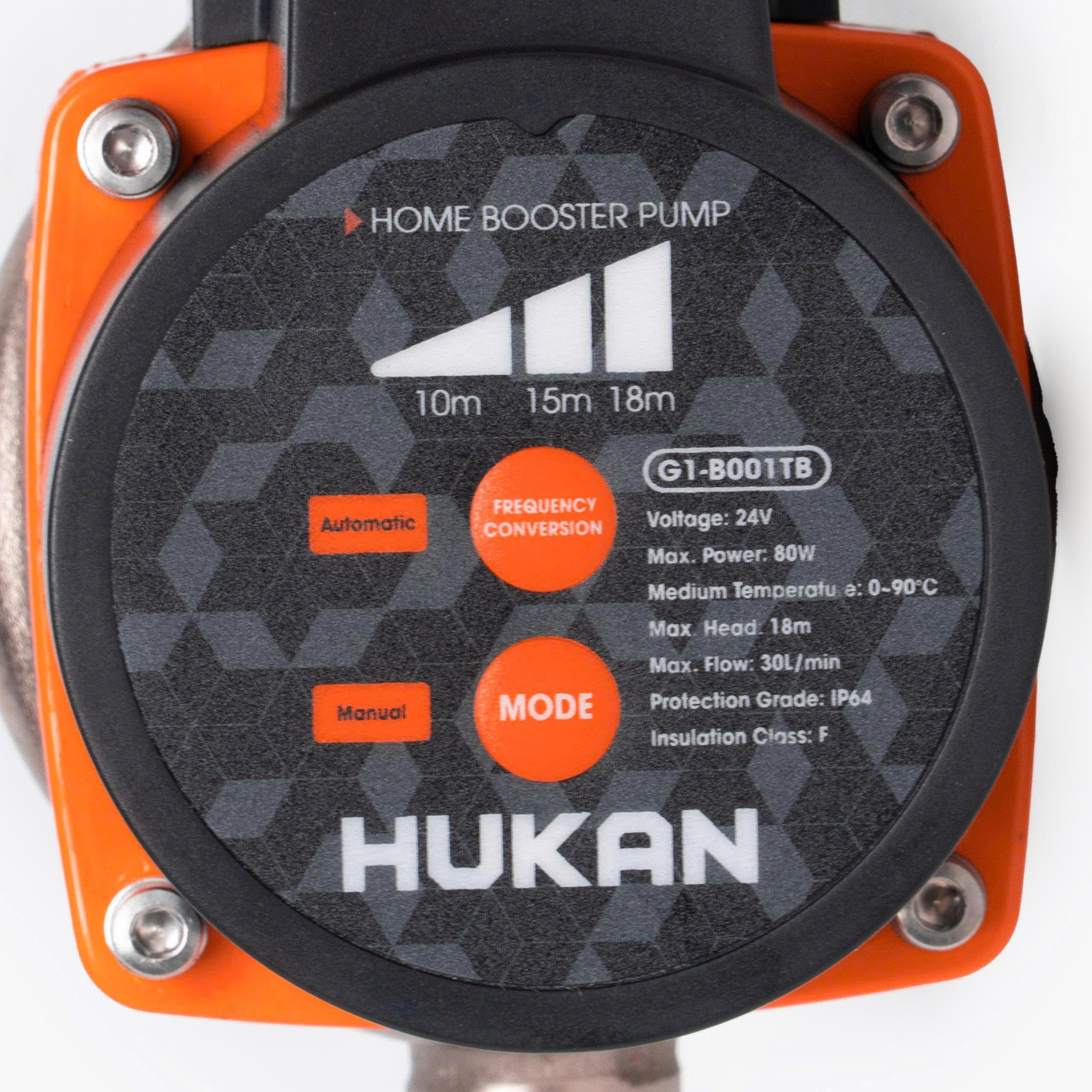 MÁY BƠM TĂNG ÁP MINI 80W G1-B001TB HUKAN -HÀNG CHÍNH HÃNG