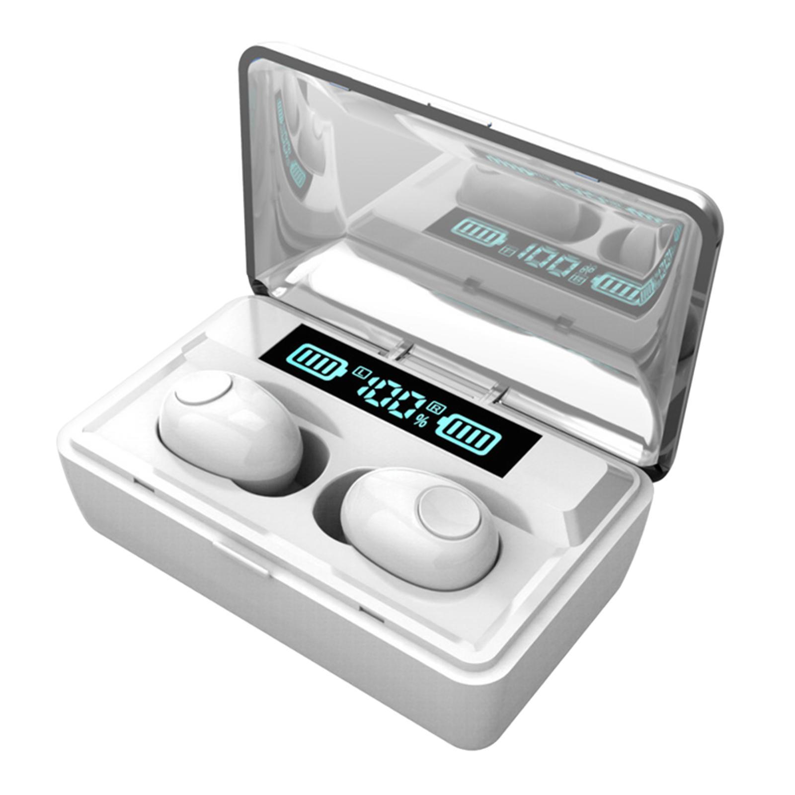 Sports In-Ear Stereo Bluetooth 5.0 Earphone Earbuds Headphone Black