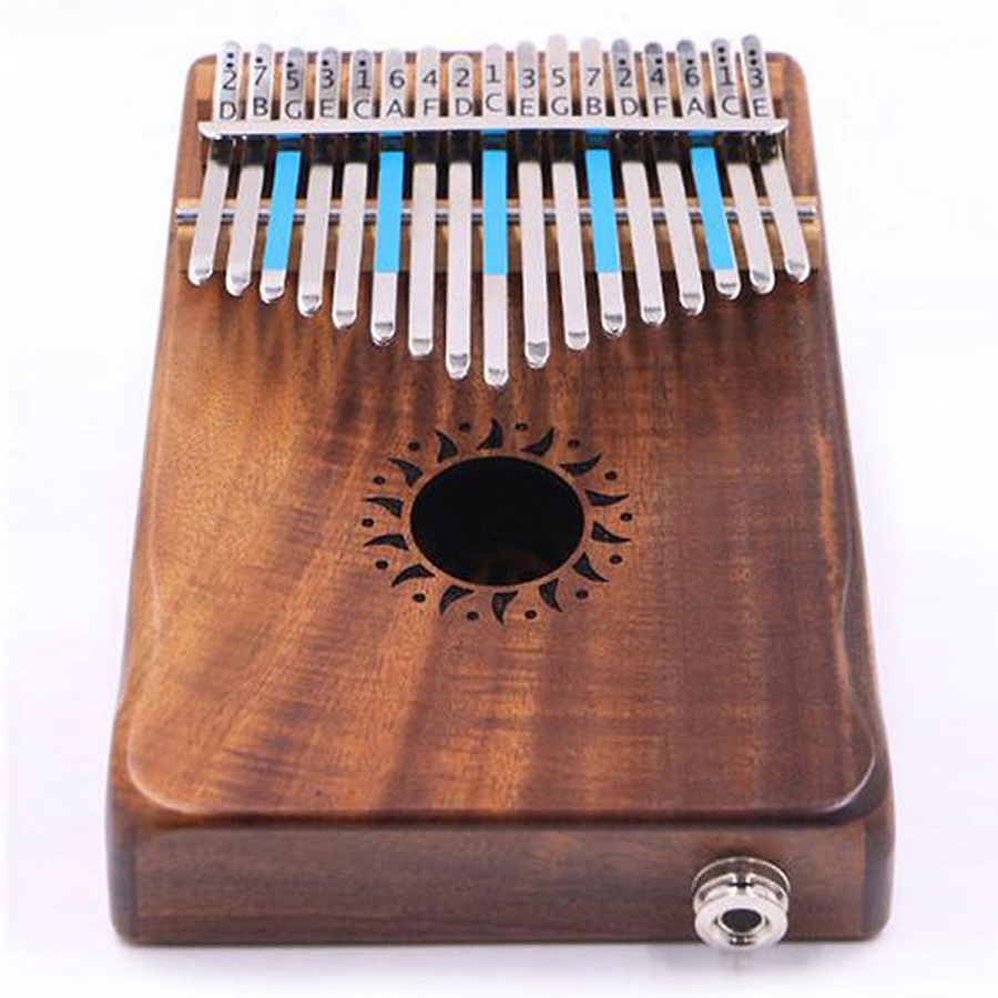 Đàn Kalimba 17 Phím Gỗ Koa Walter WK-17NSEQ Tặng Kèn Kazoo (Có EQ)