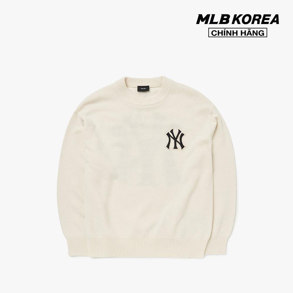 MLB - Áo sweater phom suông tay dài Basic Big Logo Overfit 3AKPB0126