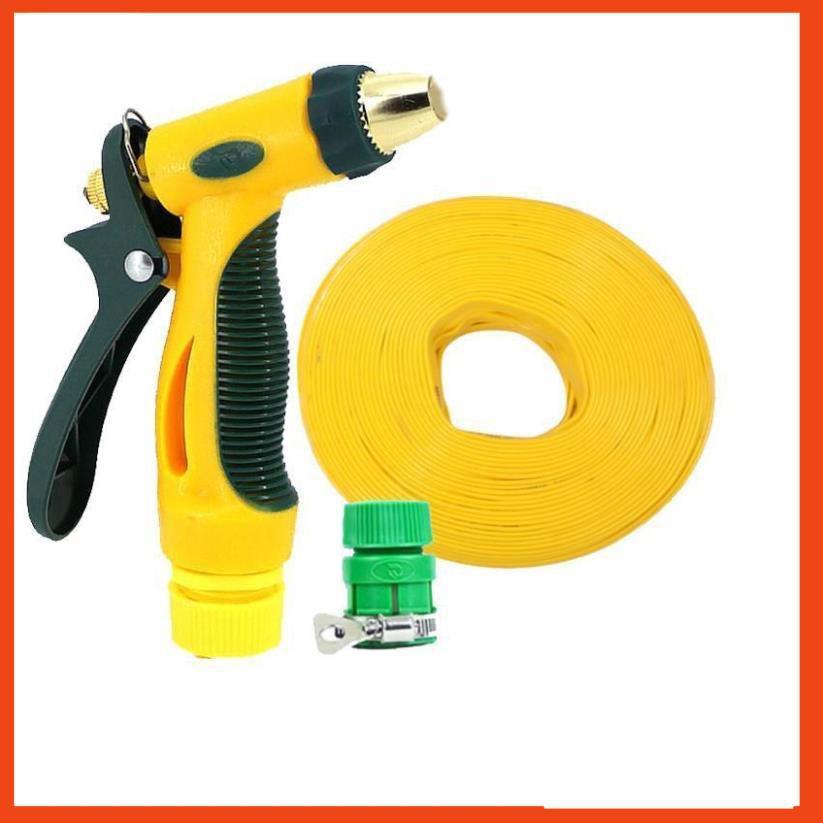 Bộ dây vòi xịt nước rửa xe,tưới cây tăng áp 3 lần 3-5M 206317