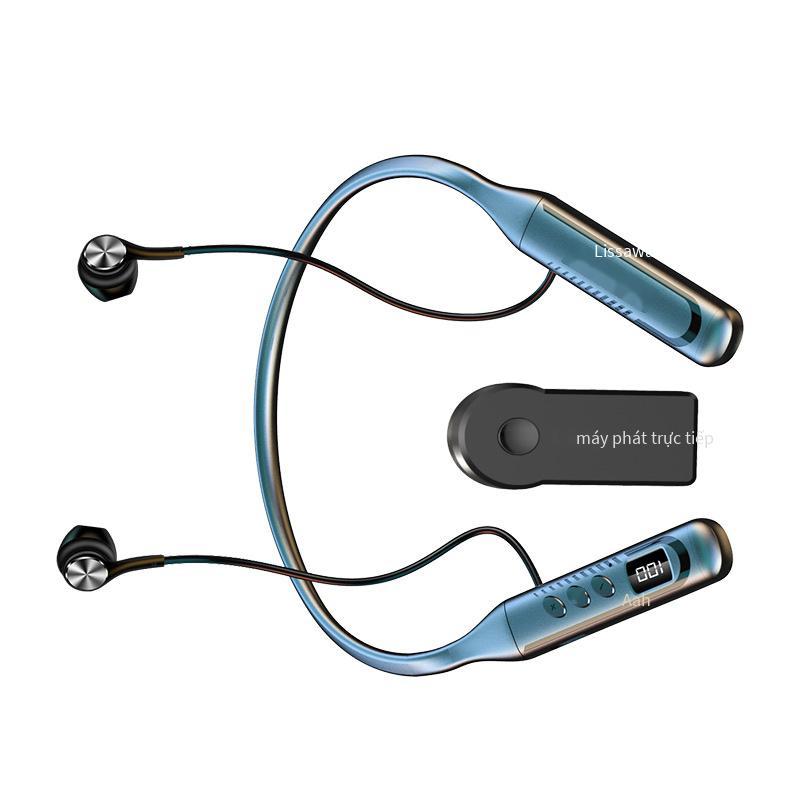 Ưu đãi đặc biệt Tai nghe màn hình phát sóng trực tiếp bán trong tai truyền 2.4G với pin lớn và thời lượng pin dài với màn hình kỹ thuật số Tai nghe Bluetooth không vào tai
