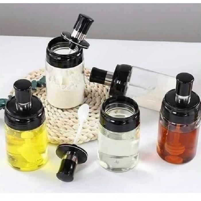 Hộp đựng gia vị kèm thìa