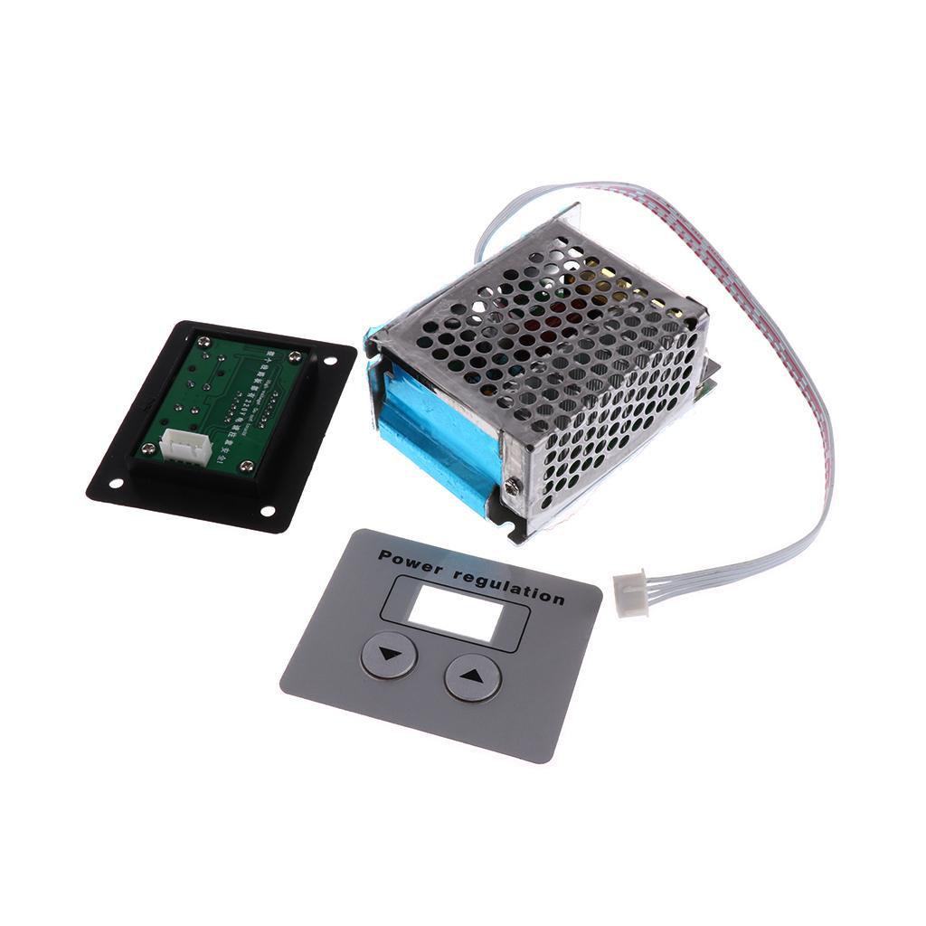 AC 220v 4000w SCR Digital Voltage Regulator for Dimming Light Speed Temperature