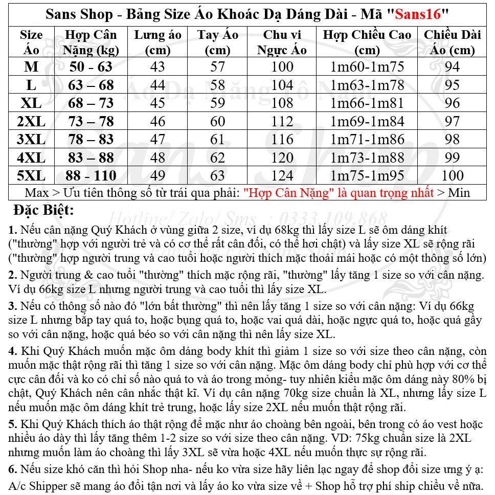 Áo Khoác Dạ Nam Dáng Dài - Áo Mangto Nam Hàn Quốc Sans16