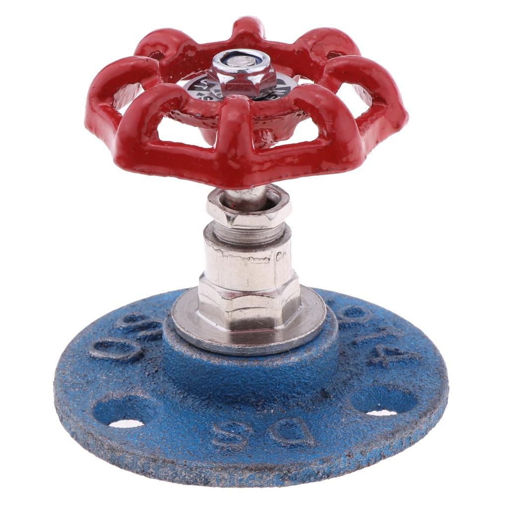 Industrial Rustic Wall Mounted Hand Wheel Hook Coat Hook Key Holder