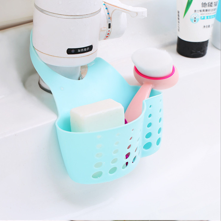 Giỏ nhựa treo tường đựng miếng rửa bát