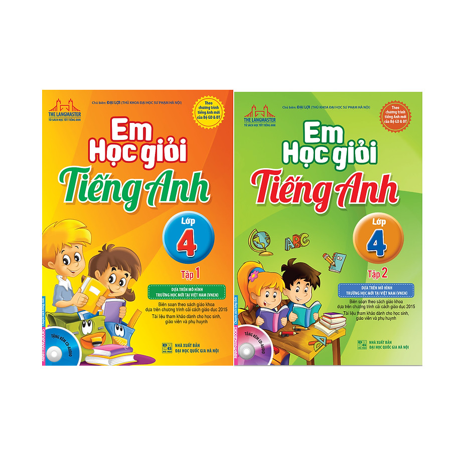 Em Học Giỏi Tiếng Anh Lớp 4 (2 tập)