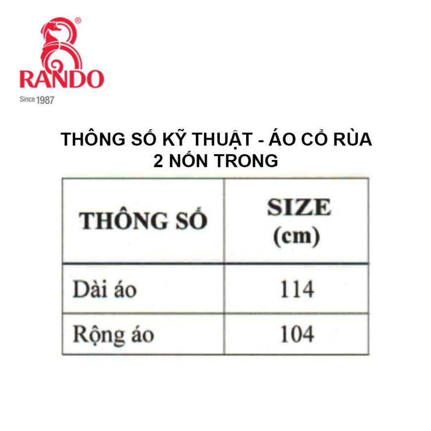 Áo Mưa 2 Đầu Trong Màu, GIÁ SỈ, Chính Hãng RANDO, Nhựa PVC Thời Trang, Siêu Nhẹ Không Thấm Nước