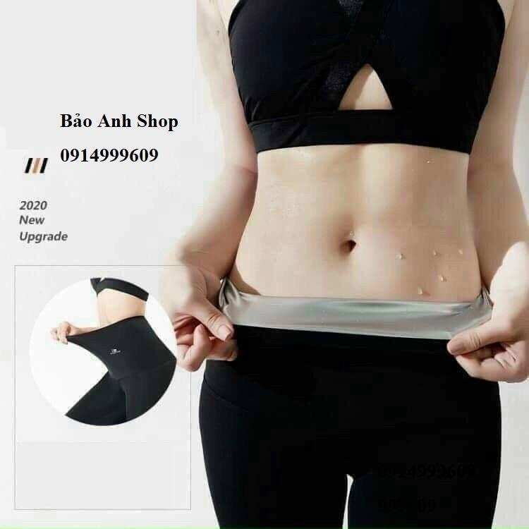 Quần sinh nhiệt tan mỡ bụng ôm bụng dạng lửng