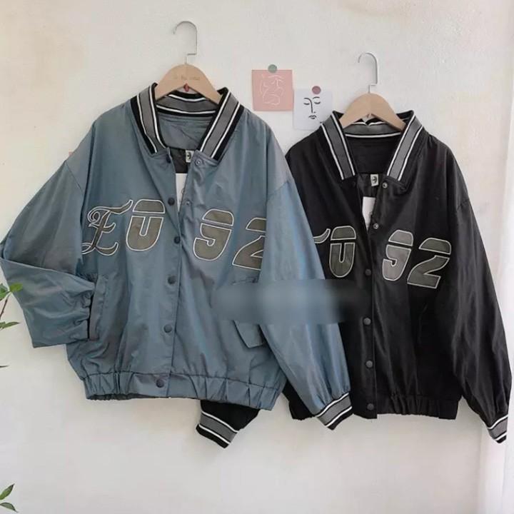 ÁO KHOÁC DÙ Ngoại Bomber 2 Lớp lót Das