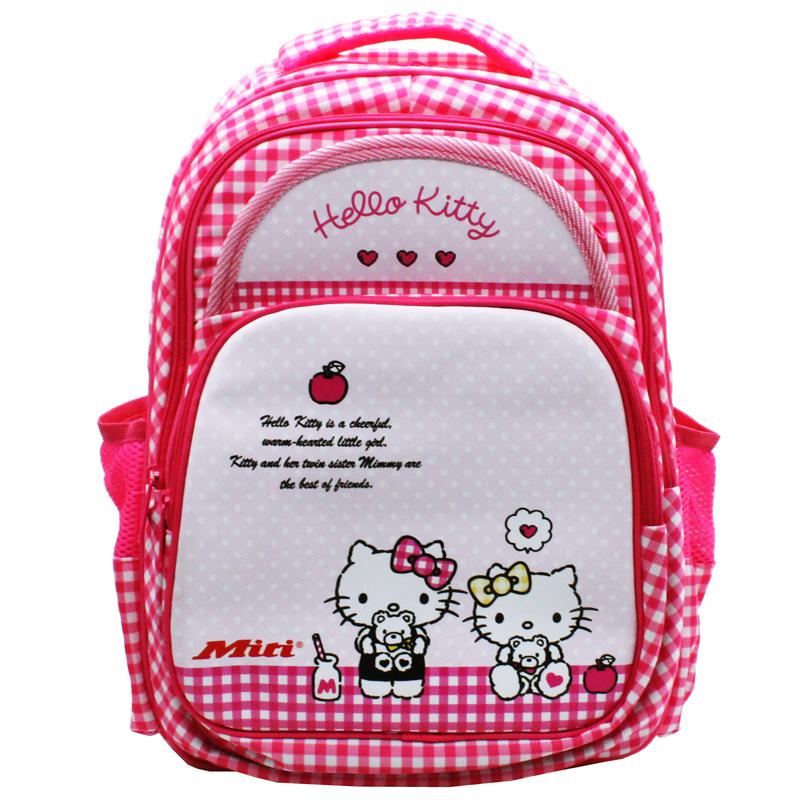 Ba Lô Học Sinh Hello Kitty - Miti BL1077WL_KIT3_PIN.D_PIN.D